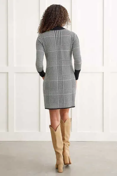 Mock Neck Sweater Dress