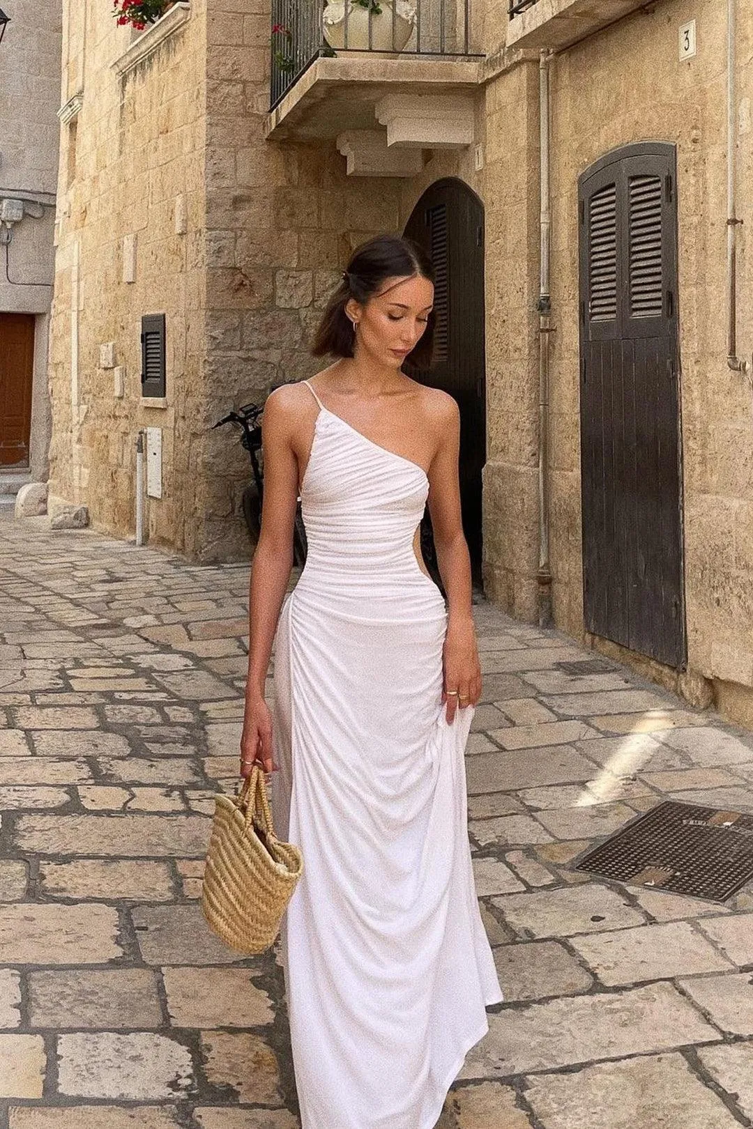 Monaco Dress - White