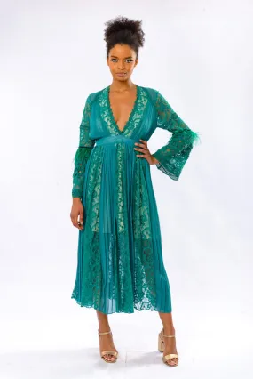 NIMI FEATHER DRESS