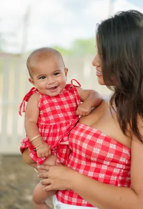 PALAKA PĒPĒ RED CAMI DRESS