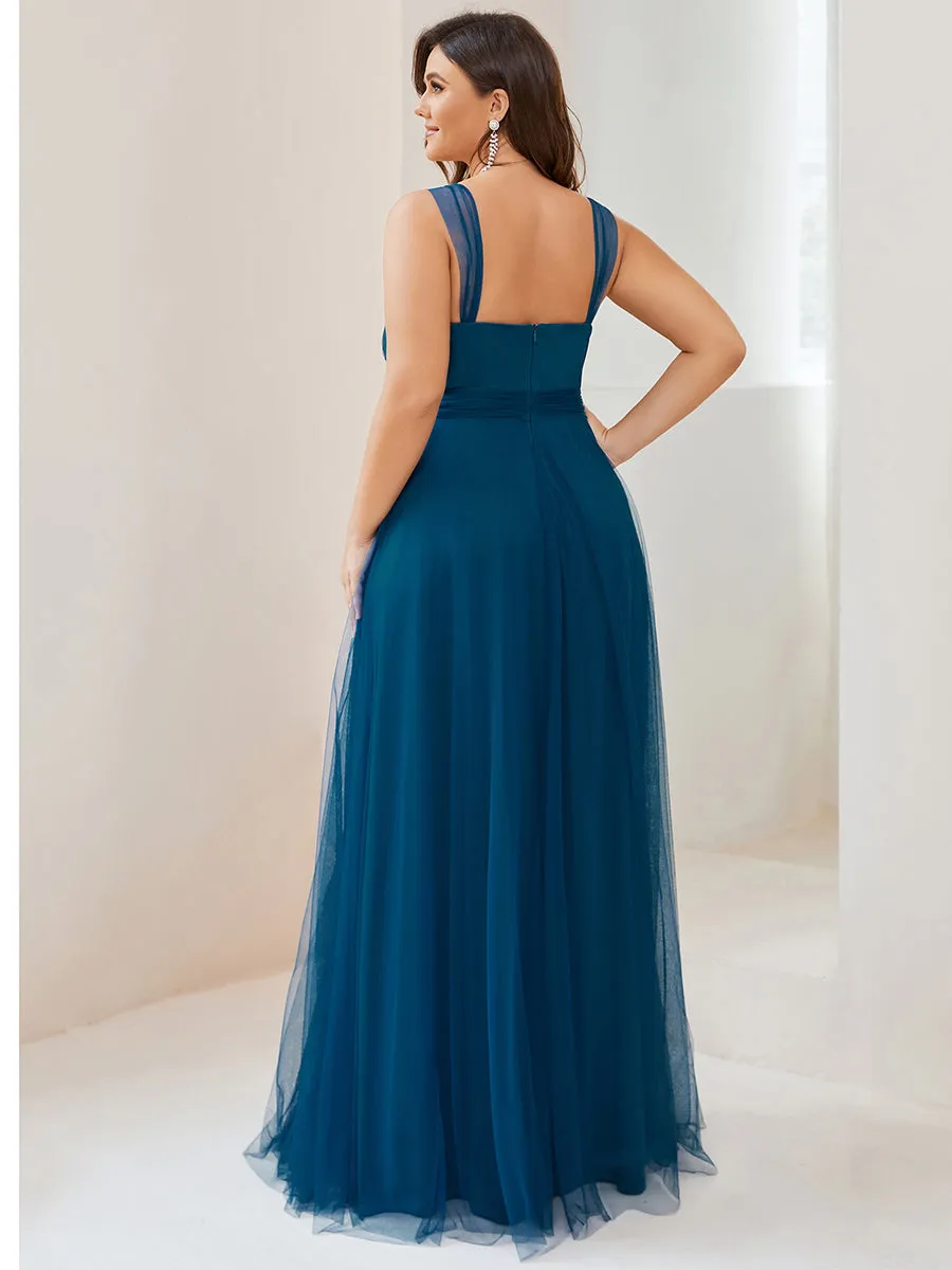 Plus Size Wholesale Tulle Bridesmaid Dresses for Women