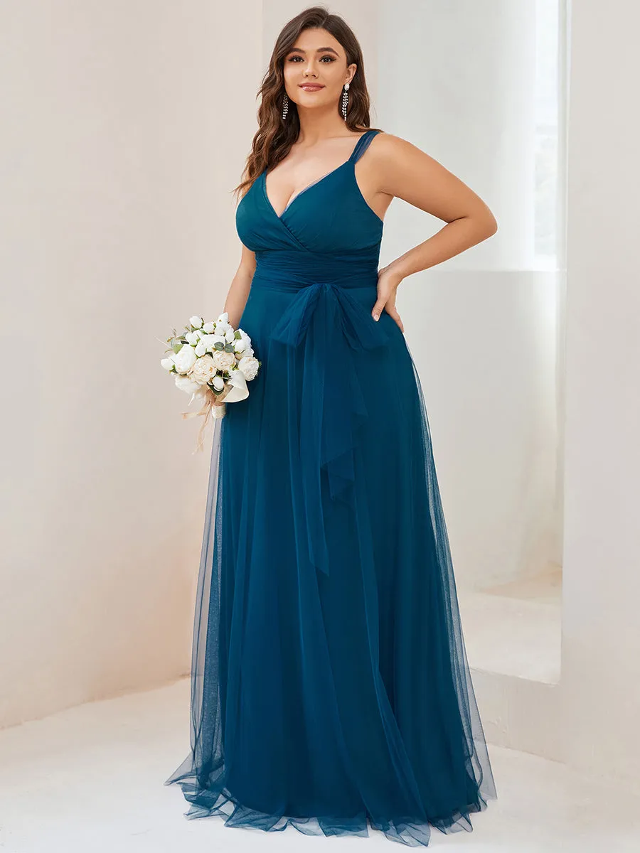 Plus Size Wholesale Tulle Bridesmaid Dresses for Women