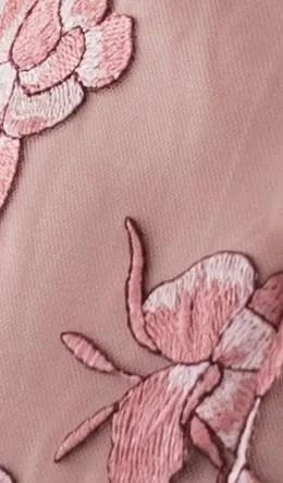 Sassy Dress - Embroidery Rose