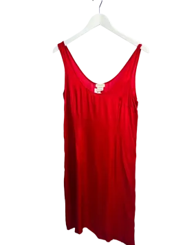 Size 12 (40) - Dries Van Noten Red Slip Dress