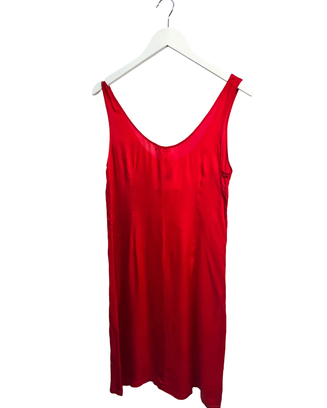 Size 12 (40) - Dries Van Noten Red Slip Dress