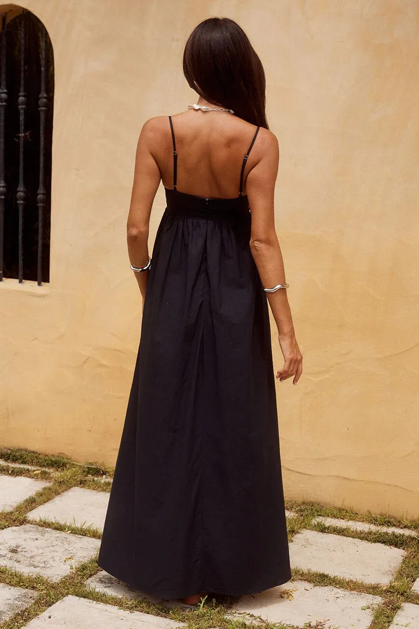 Tamala Maxi Dress - Black