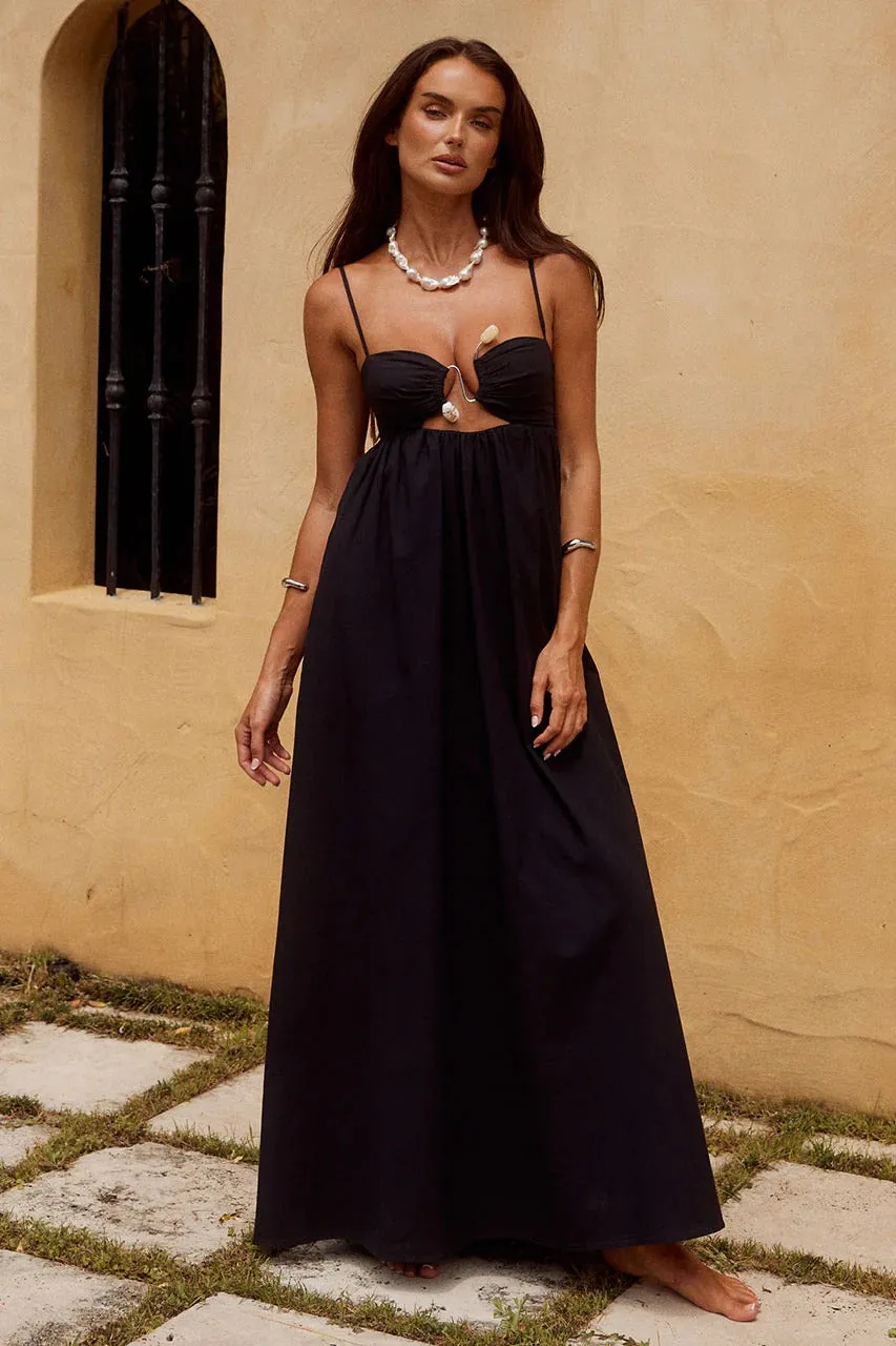 Tamala Maxi Dress - Black