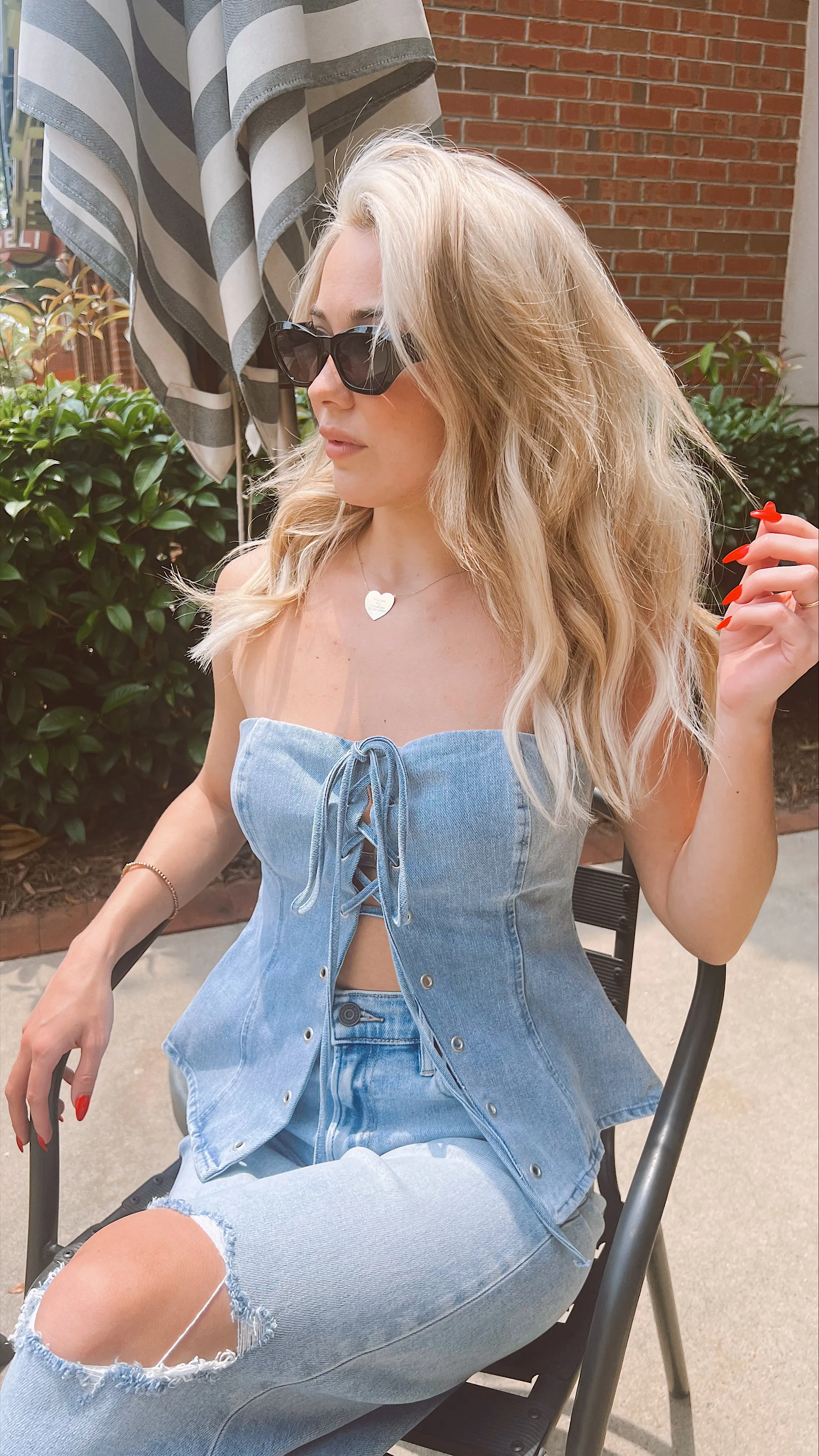 The Denim Daydream Top