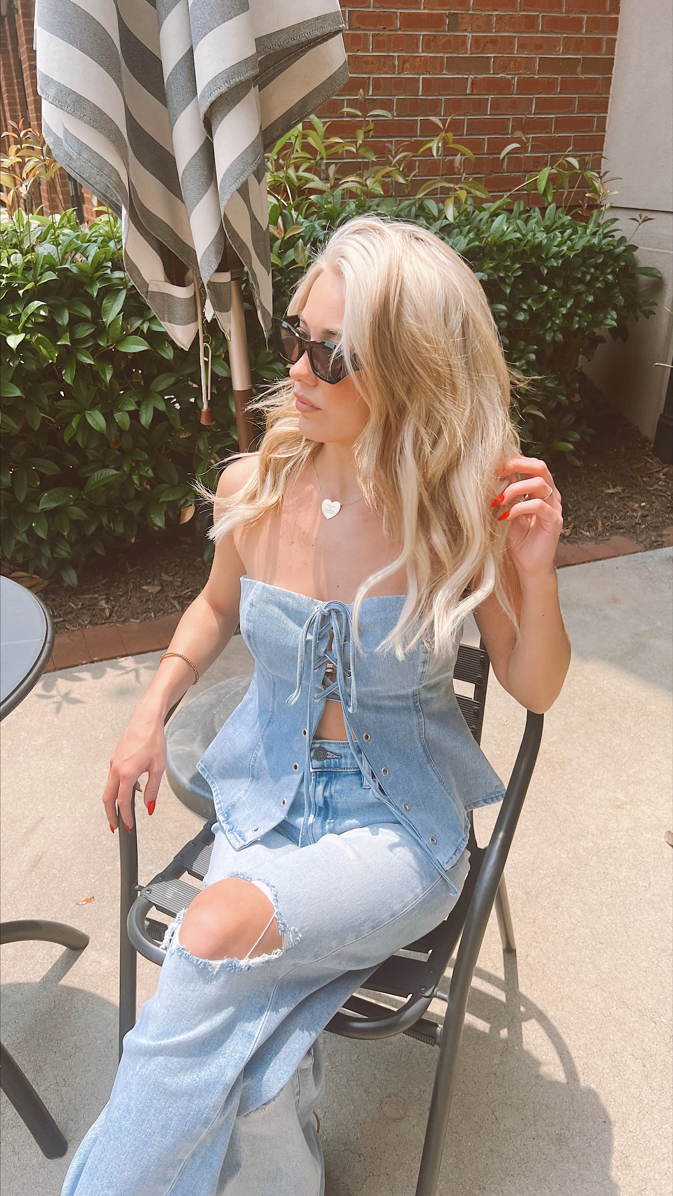 The Denim Daydream Top