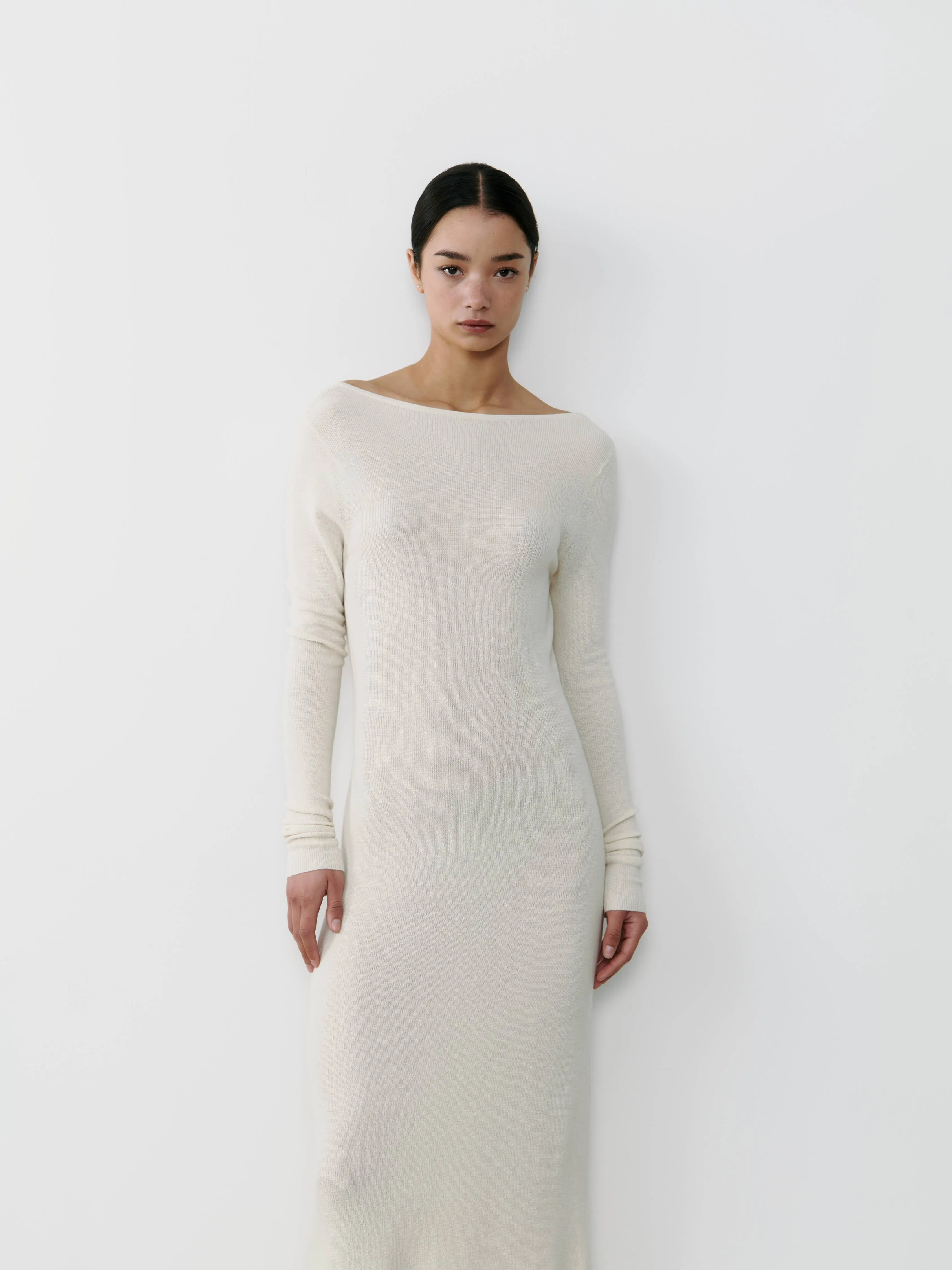 THE RESORT DRESS - ECO WHITE