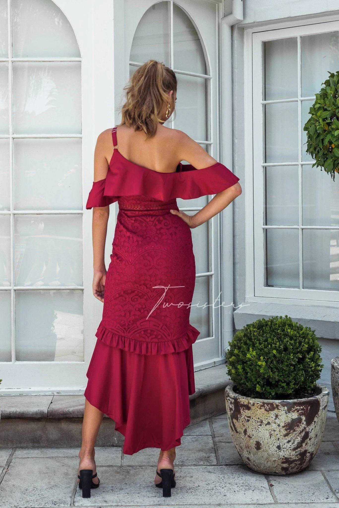 Victoria Dress - Red (Final Sale)