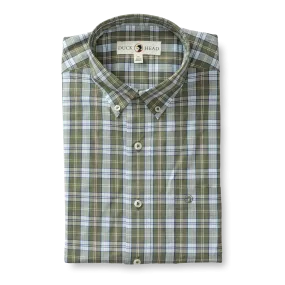 Wester Plaid Performance Poplin Sport Shirt